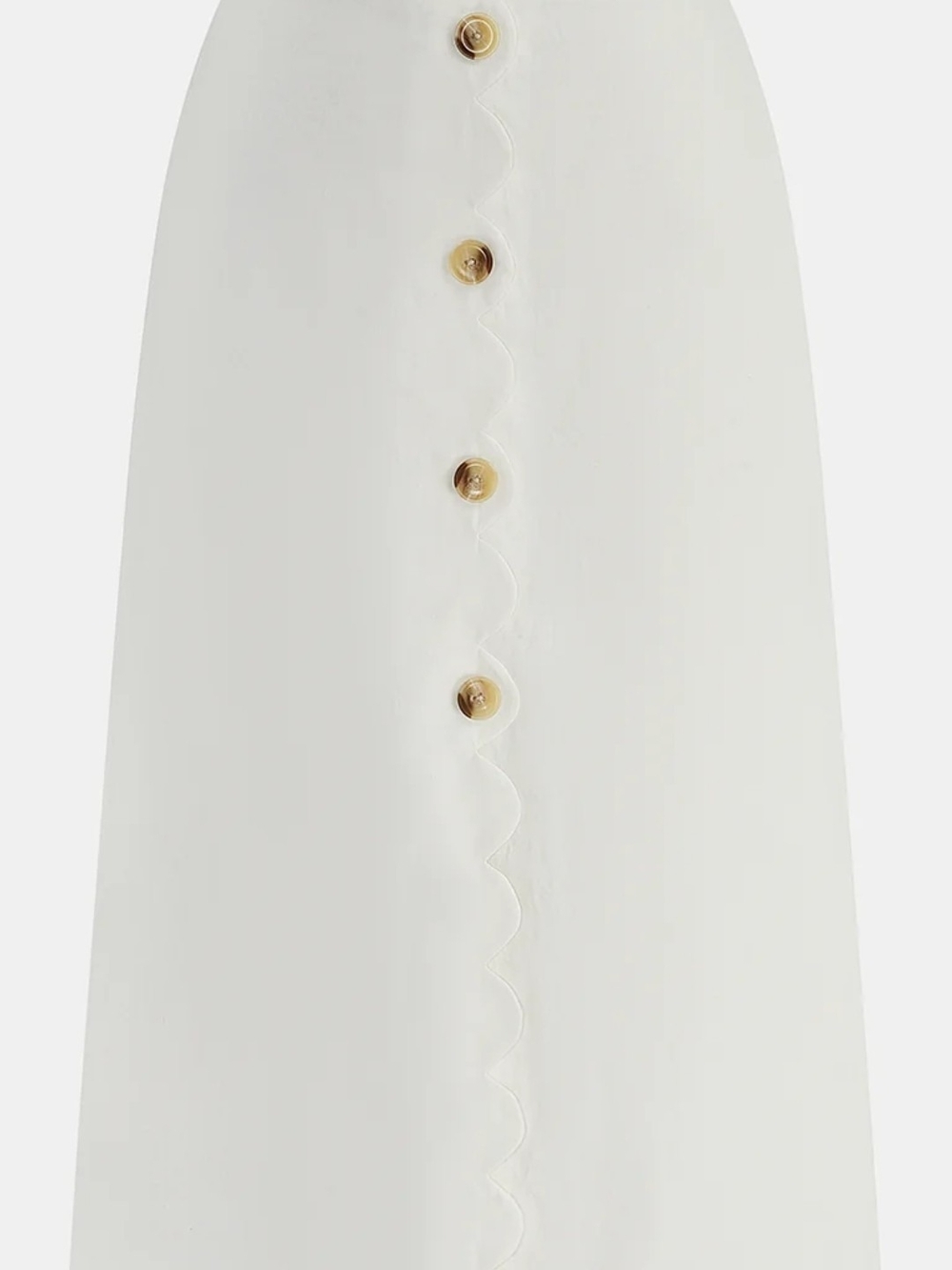 Commense White Maxi Skirt Set - Picture 4 of 7